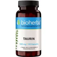 BIOHERBA R Bioherba Taurin 500 mg 100 Kapseln Tropfen, 1 er