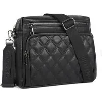TANTOMI Umhängetasche Damen Schultertasche Mittelgroß, Crossbody Bag mit Mehreren Fächern, Damen Handtasche Leicht Henkeltasche Schultertasche