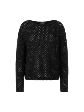 Marc Cain Collections - Strickpullover Knitted in Germany black - Gr. - 38