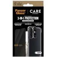 Flagship 3-in-1 Privacy Set transparent/weiß, Samsung Galaxy A36 5G, QI-kompatibel, EasyAligner