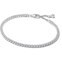 Pandora Tennisarmband 593927C01, für Damen Silber Zirkonia