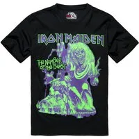 Brandit T-Shirt Brandit Herren Iron Maiden NOTB (glow in the dark pigment) (1-tlg)
