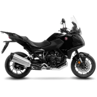 LeoVince Sportauspuff LV-12 Edelstahl für Honda NT 1100 Bj.2022-2024 EURO5 eintragungsfrei / +ABE