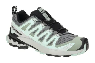 Salomon XA PRO 3D V9 Damen Trailrunning-Schuhe | Grau/Lila/Blau/Schwarz Quiet...