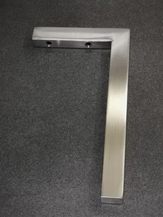 Neuesbad L-Konsolenträger (1 Stück) 30cm, Edelstahl V2A gebürstet NB1KTRL30-ED