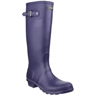 Cotswold Sandringham Buckle-Up Damen-Wellington-Stiefel (lila)