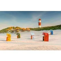 Ravensburger Verlag GmbH Puzzle Leuchtturm hinter der Düne auf Borkum, Puzzleteile