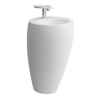 LAUFEN Waschtisch m. integr. Säule ALESSI H8119717571041