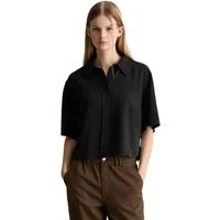 Marc O'Polo DENIM Kurzarmbluse Croped, relaxed fit