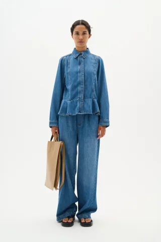 Jeans Relaxed fit Washed Denim blue