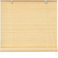 Rollo Bambusrollo, 40 x 130 cm, natur, Victoria M., verdunkelnd, ohne Bohren, freihängend, verschraubt, ohne Bohren, zum Schrauben