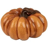 formano Dekofigur Deko-Kürbis Herbstorange 26 cm 710772 (1 St)