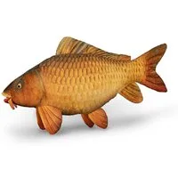 Delphin.sk Angelschirm Plüschtier Karpfen oder Hecht 60cm - Kuschel - Deko - Kissen - Angeln