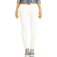 be styled Chinohose Medium Waist Tapered bunte Chinohose - Damen - j20L-1 mit Stretch-Anteil