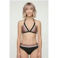 JOOP! Triangel-Bikini-Top Colourblock, Colourblocking-Design, wattierte Cups