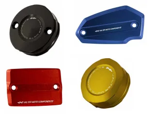 ValterMoto Deckel f. Bremsflüssigkeitsbehälter VORNE für BMW F 800 R Bj. 2009-2014 Aluminium
