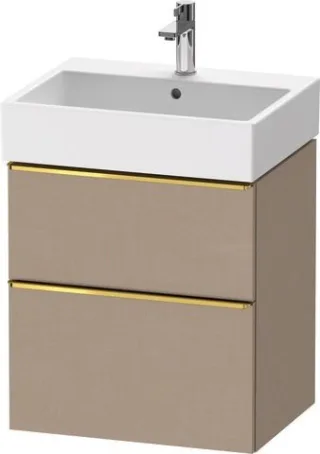 Duravit D-Neo Waschtischunterbau wandhängend Leinen Matt 584x442x625 mm - DE4371034750000 DE4371034750000
