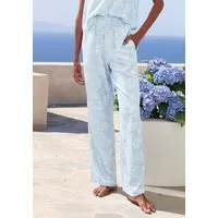 LASCANA Pyjamahose (1-tlg) mit elastischem Bund in gesmokter Optik