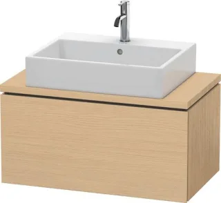 Duravit L-Cube Konsolenwaschtischunterbau wandhängend Natur Eiche Matt 820x477x400 mm - LC580203030 LC580203030