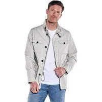 ENGBERS GERMANY Langjacke Herren Jacke im Fieldjacket Design, Naturweiss