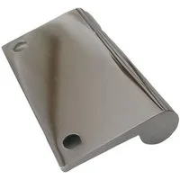 livingpoint24 Möbelgriff Spiegelschrankgriff BA 32mm Türgriff Spiegelschrank Türöffner Badgriff (1-St., 19), Modern