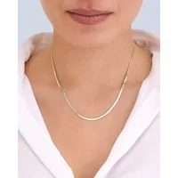 GOLDKLEIN Goldkette 14 Karat Gold Basic 585 Echtgold 42cm + 3 cm Halskette (1-tlg), Bestpreis - Damen Herren mit Schmuckbox - Sale 31.08.2026