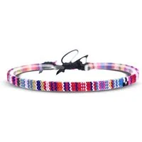 Made by Nami Freundschaftsarmband Boho Surfer Strand Festival Accessoires, Ethno Hippie Style 100% Wasserfest Verstellbar