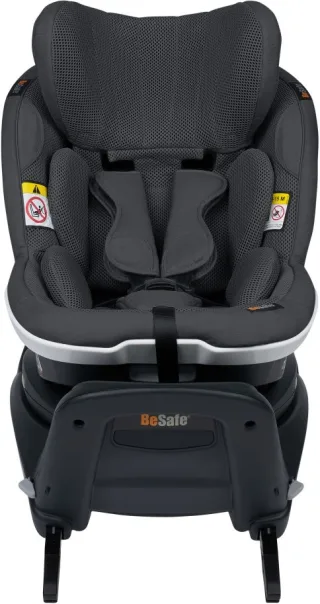 HTS BeSafe iZi Turn i-Size Anthracite Mesh 6 Monate - 4 Jahre