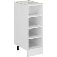 Vicco Unterschrank R-Line, Weiß, 30 cm ohne Arbeitsplatte (1-St)