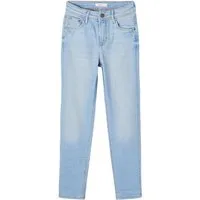 Name It 5-Pocket-Jeans Mädchen NKFROSE DNMTIPS1451HW MOM PANT BET NOOS in Unifarbe