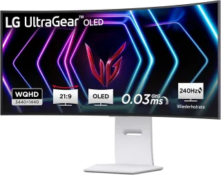 LG UltraGear OLED GS9 39GS95QE-B [39'' Curved UWQHD OLED 240Hz 2x HDMI DP 003ms Reaktionszeit] schwarz