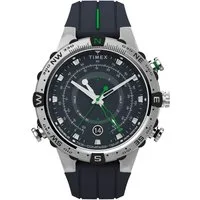Timex Quarzuhr TIDE/TEMP/COMPASS TW2V22100AJ, Armbanduhr, Herrenuhr, Datum, Leuchtzeiger, Mineralglas, analog