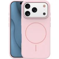 COFI 1453 Handyhülle TFO Silicone Thin Mag kompatibel mit iPhone 17 Pro Max hellrosa Schutz 6,9, Hellrosa mattes Cover mit Magnetring und Mikrofaserinnenlage