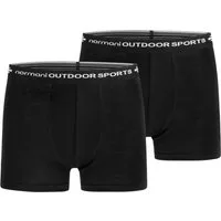 normani Retro Boxer 2er Pack Herren Merino Boxershorts Unterhose Sportunterhose Funktionsunterwäsche aus 100% Merinowolle