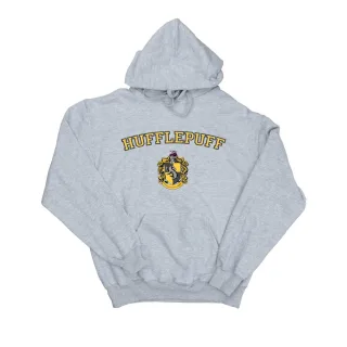 Harry Potter - "Hufflepuff" Kapuzenpullover für Mädchen (Grau)