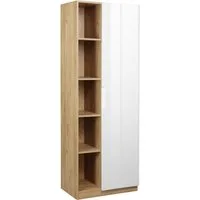 OTTO home Aktenschrank Lund mit Griffmulde & Hochglanzfront, 10 Fächer, Höhe 180 cm