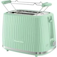 RUSSELL HOBBS Toaster Eden 27374-56 Pistazie, 2 Schlitze, 800 W, 6 Bräunungsstufen, Hebefunktion, Auftau-, Aufwärm- & Stoppfunktion