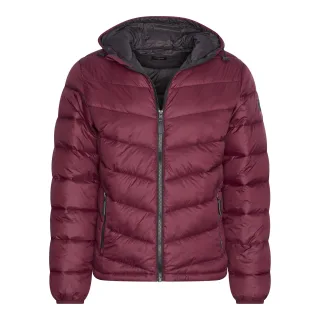 Hooded Winter Jacket Burgundy von Cappuccino Italia in der farbe Rot und in größe L.