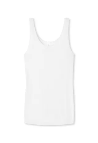 SCHIESSER - Trägertop weiss - Gr. - 48