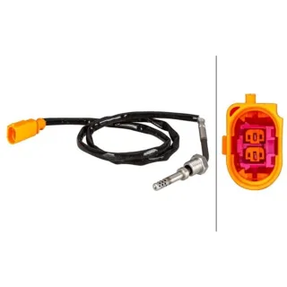Hella Sensor f?r Abgastemperatur Audi Seat Skoda VW 6PT010376-181
