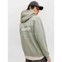 Jack & Jones Kapuzensweatshirt JORNORREBRO TYPO BACK SWEAT HOOD SN mit Print