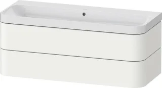 Duravit Happy D.2 Plus c-shaped Set wandhängend Weiß 1175x490x480 mm - HP4349N36360000 HP4349N36360000