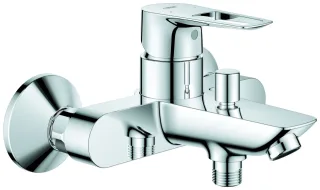 GROHE Wannenarmatur BauLoop 23602_1 Wandmontage eigensicher chrom, 23602001 23602001