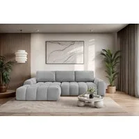 OTTO home Ecksofa AZITA L-Form, 270 cm - OTTO. Verlässliche Qualität., wahlweise als Schlafsofa m. Bettkasten, Bubble-Optik