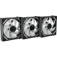 WingBoost 4, Gehäuselüfter schwarz, 3er-Pack, 120 mm
