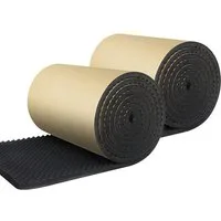 BlingBin Dämmunterlage Selbstklebend Auto Schalldämmschaum Akustik Schaumstoff Dämmmatte, (2 Stück, 2-St., 2pcs)