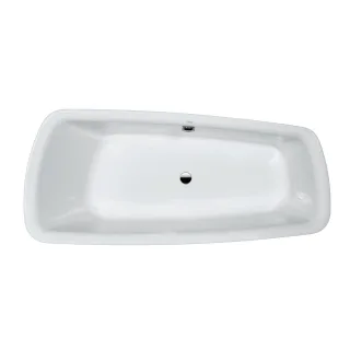 LAUFEN Badewanne Palomba Collection, 1800x800x455, asymmetrisch, weiß, 24380.0, 2438000000001 H2438000000001
