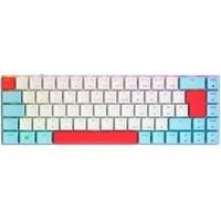 MX-LP 2.1 Compact Wireless, Gaming-Tastatur weiß/mehrfarbig, DE-Layout, Cherry MX Low Profile RGB Speed