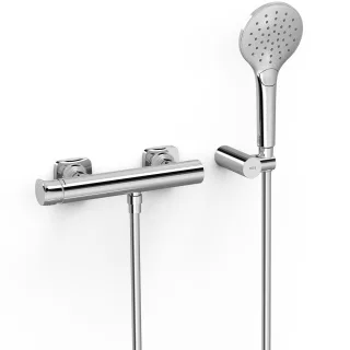 Tres Einhebel Brausemischer Anti Kalk Handbrause: Ø 110 mm , 22216701 22216701