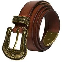 Superdry Ledergürtel SKINNY WESTERN BELT aus Büffelleder, mit Casual Passform, unifarbenes Design